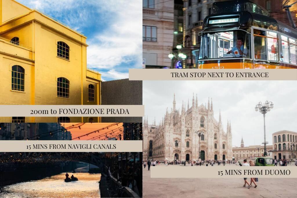 Bastia Rm Scalo Romana Prada Bocconi Ieo Ied Forum Assago Duomo15Min Милан Экстерьер фото